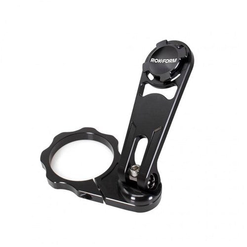 ROKFORM MOTORCYCLE 50MM FORK CLAMP MOUNT KIT BLACK [ONC01]