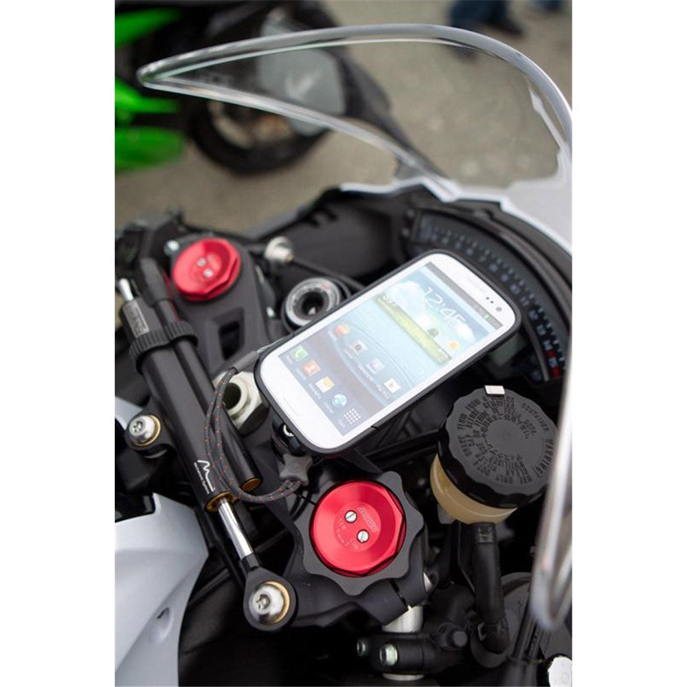 ROKFORM MOTORCYCLE 50MM FORK CLAMP MOUNT KIT BLACK [ONC01]