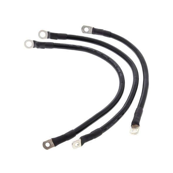 ALL BALLS RACING BATTERY CABLES FXR82-88 BLK