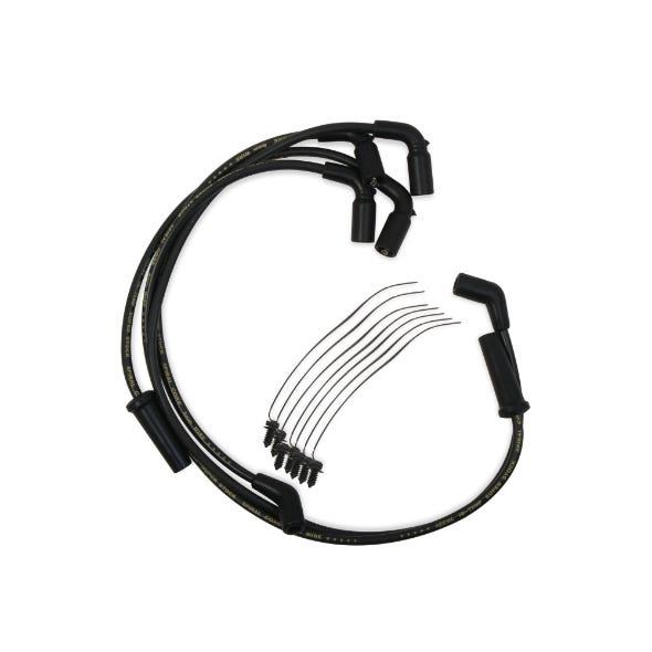 ACCEL IGN LEADS FLH17UP M8 BLK