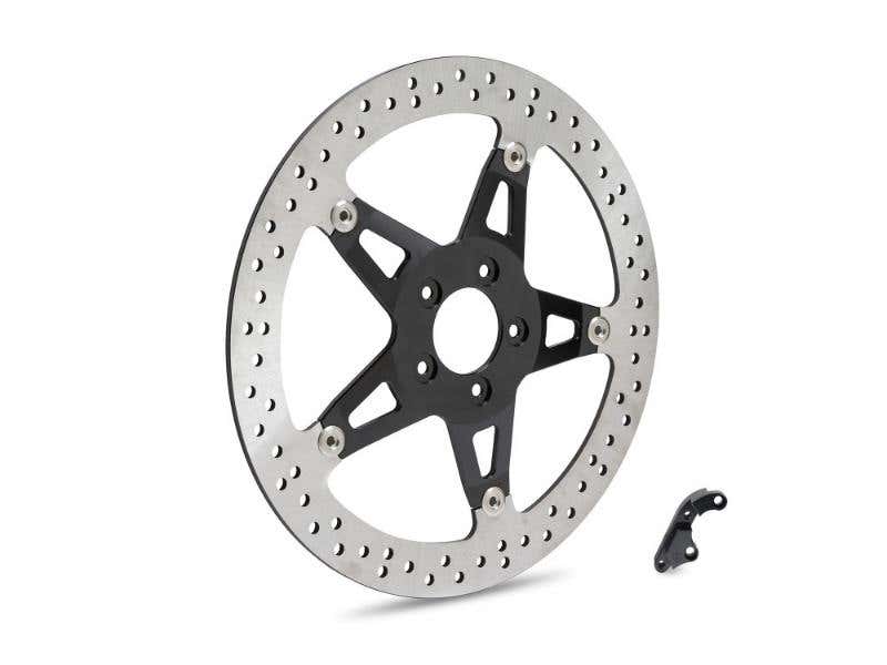 ARLEN NESS 14IN. LEFT HAND FRONT BIG BRAKE DISC ROTOR. FITS FXDR 2019-2020 TOURING 2008-2013 & 2018UP SPECIAL MODELS WITH HUB MOUNTED DISC