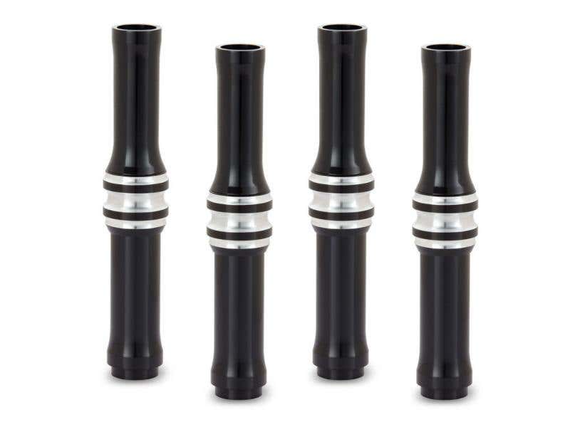 ARLEN NESS 10-GAUGE PUSH ROD COVERS - BLACK. FITS TWIN CAM 1999-2017.