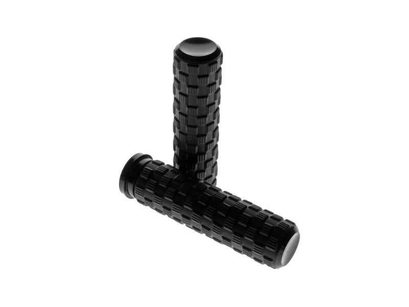 ARLEN NESS AIR TRAX HANDGRIPS - BLACK. FITS BIG TWIN 2008-2024 WITH THROTTLE-BY-WIRE