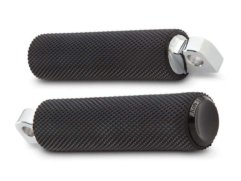 ARLEN NESS KNURLED FUSION FOOTPEGS - BLACK.