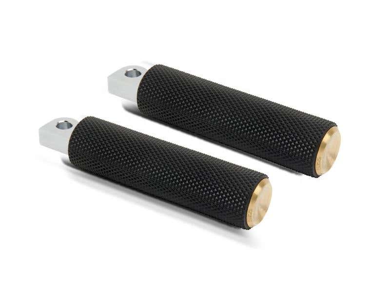 ARLEN NESS KNURLED FUSION FOOTPEGS - BRASS