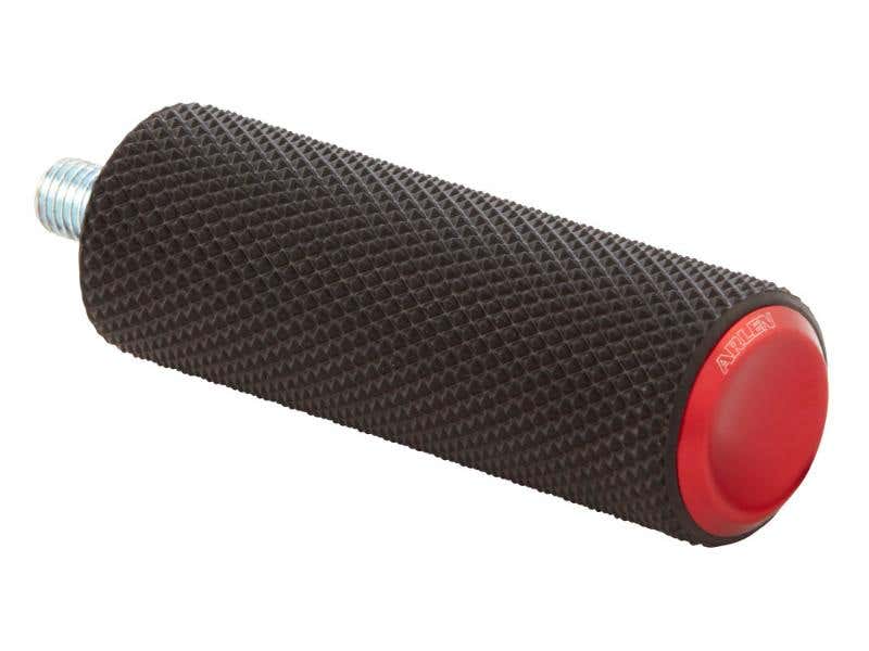 ARLEN NESS KNURLED FUSION SHIFTPEG - RED. FITS H-D.