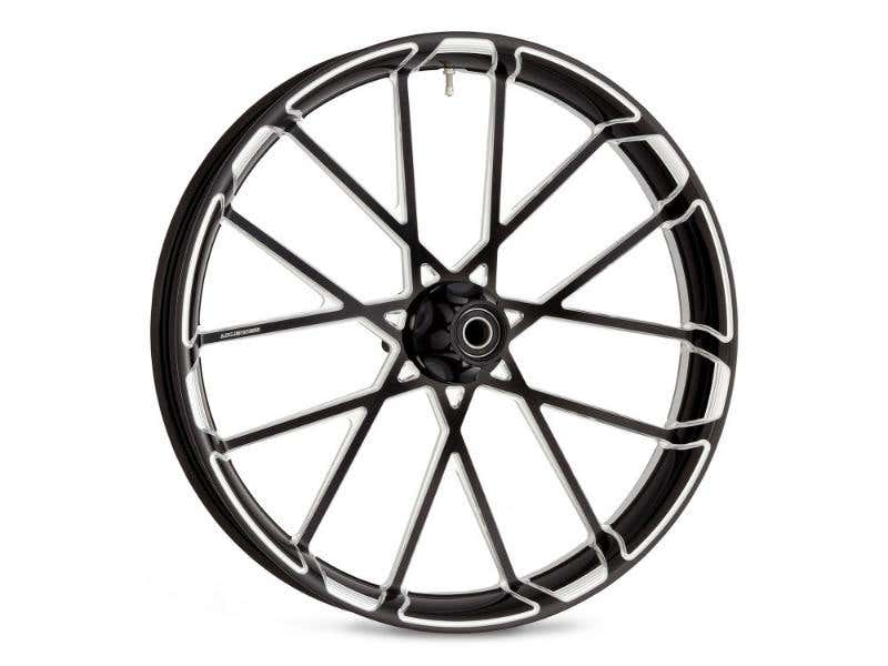 ARLEN NESS 18IN. X 5-1/2IN. PROCROSS FRONT WHEEL WITH HUB - BLACK. FITS FXFB FAT BOB 2018-2024
