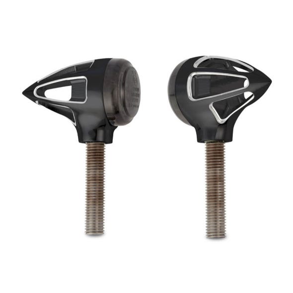 ARLEN NESS 1IN. BILLET BULLET LIGHT AMBER TURN SIGNALS.