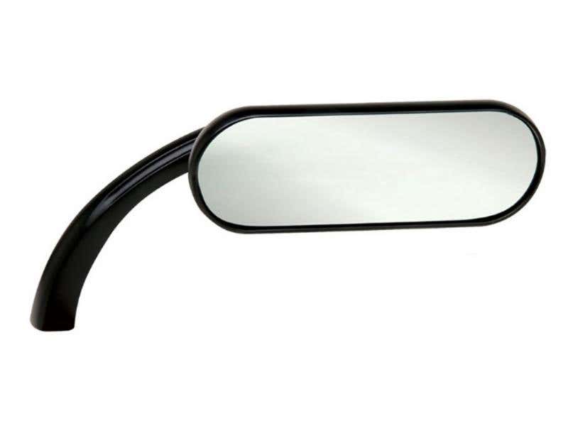 ARLEN NESS MINI OVAL MIRROR - BLACK. FITS RIGHT.