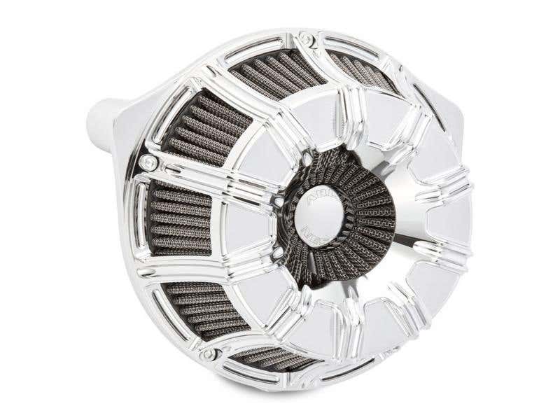 ARLEN NESS 10-GAUGE AIR CLEANER KIT - CHROME. FITS TOURING 2017-2024 & SOFTAIL 2018-2024