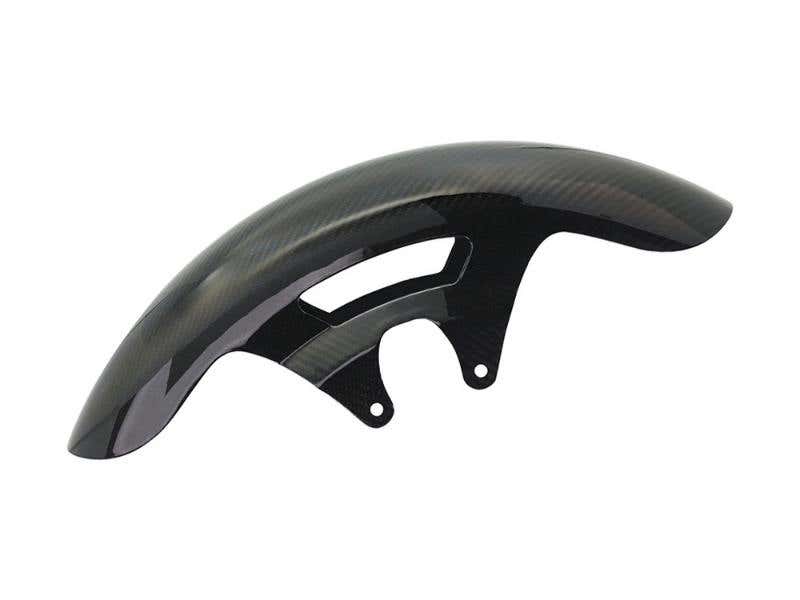 ARLEN NESS CAFE FRONT FENDER - CARBON FIBRE. FITS MOST TOURING 2014-2024 WITH 19IN. FRONT WHEEL.