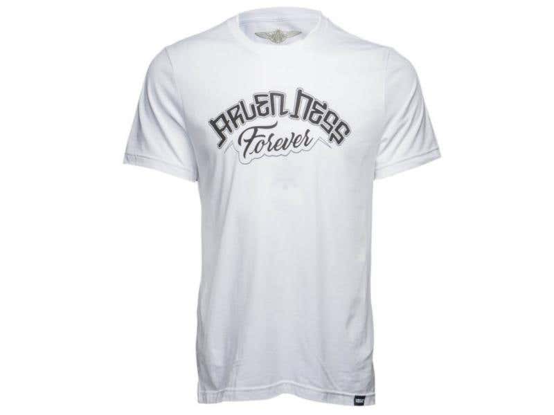 ARLEN NESS ARLEN NESS ANGEL WINGS WHITE T-SHIRT