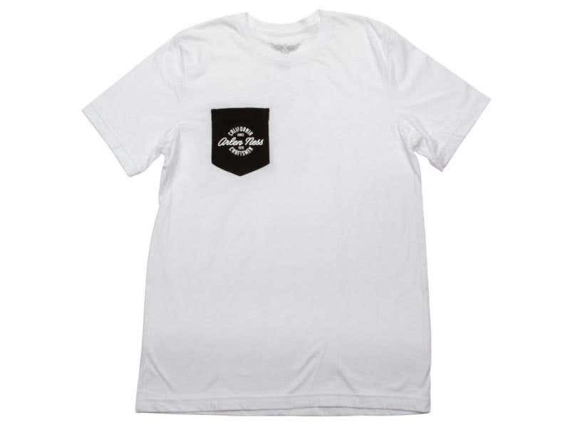 ARLEN NESS MENS ARLEN NESS CALI CLEAN WHITE T-SHIRT