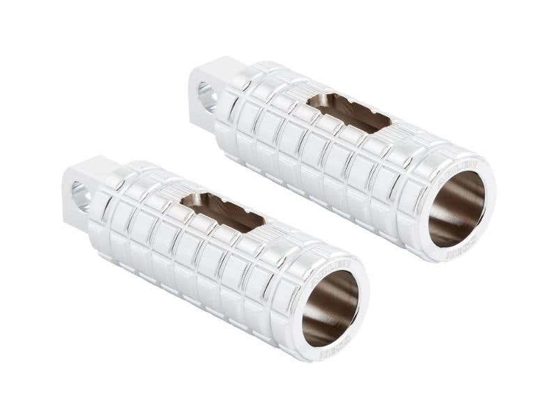 ARLEN NESS SPEEDLINER FOOTPEGS - CHROME. FITS SOFTAIL 2018UP FRONT RIDER