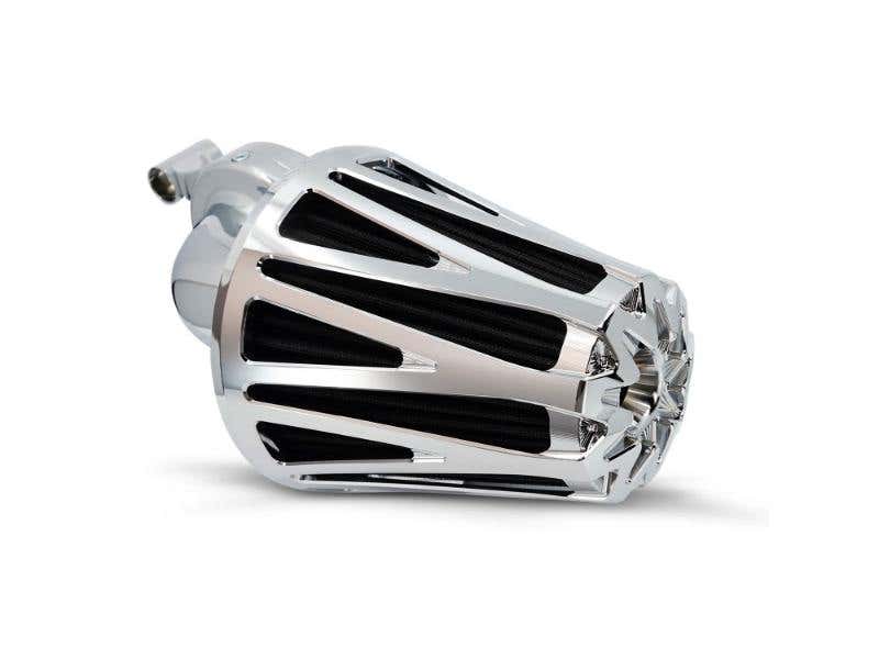 ARLEN NESS MONSTER SUCKER CROSSFIRE AIR FILTER COVER - CHROME.
