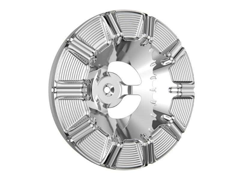 ARLEN NESS 65 & 95 VELOCITY 10-GAUGE AIR FILTER COVER - CHROME.