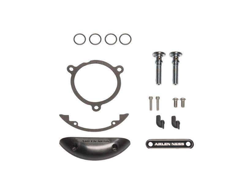 ARLEN NESS INVERTED AIR CLEANER HARDWARE KIT - CHROME. FITS TOURING 2017UP & SOFTAIL 2018UP.