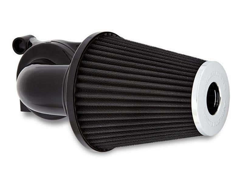 ARLEN NESS 90DEG MONSTER SUCKER AIR CLEANER KIT - BLACK. FITS TOURING 2017-2024 & SOFTAIL 2018-2024