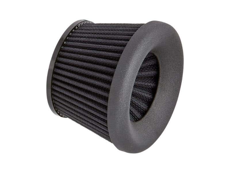 ARLEN NESS AIR FILTER ELEMENT - BLACK TRIM. FITS ARLEN NESS 65 & 90 VELOCITY AIR CLEANERS