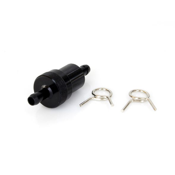 ROLLIES SPEED SHOP F/FILTER INLINE 5/16 BLK