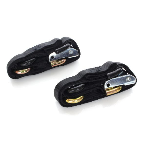 ROLLIES SPEED SHOP TIE-DOWNS BLK 1600LBS (PAIR)