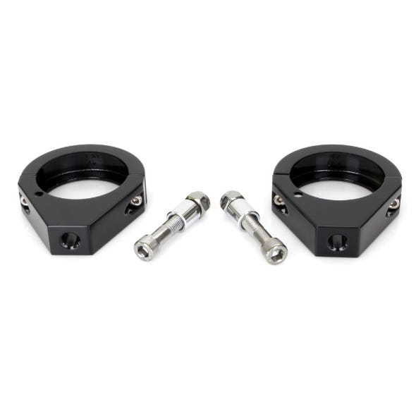 ROLLIES SPEED SHOP T/SIGNAL CLAMP 49MM FORKS BLK