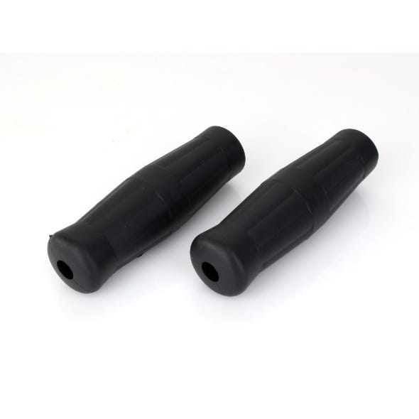 ROLLIES SPEED SHOP HANDGRIPS VINTAGE BLK (PAIR)