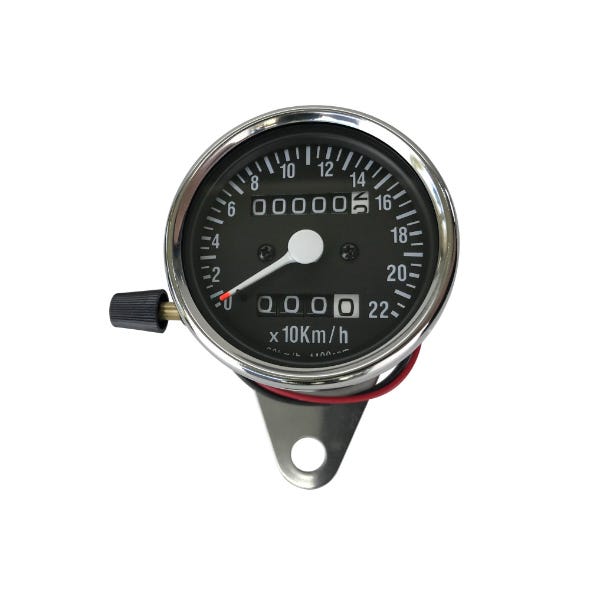 ROLLIES SPEED SHOP SPEEDO MINI KPH/TRIP METER 2:1
