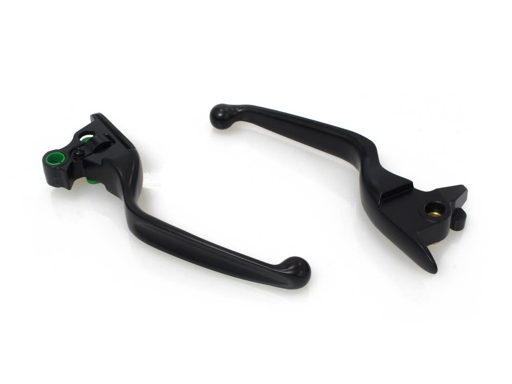 ROLLIES SPEED SHOP LEVERS S/TAIL18UP BLK W/CABLE