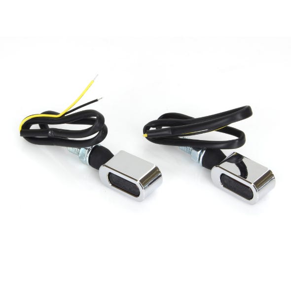 ROLLIES SPEED SHOP T/SIGNAL CHR UNIVERSAL. (PAIR)