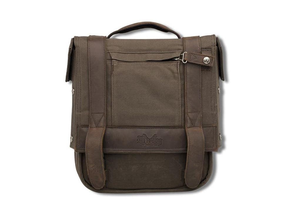 BURLY BRAND BAG VOYAGER SADDLEBAG QUICK DETACH
