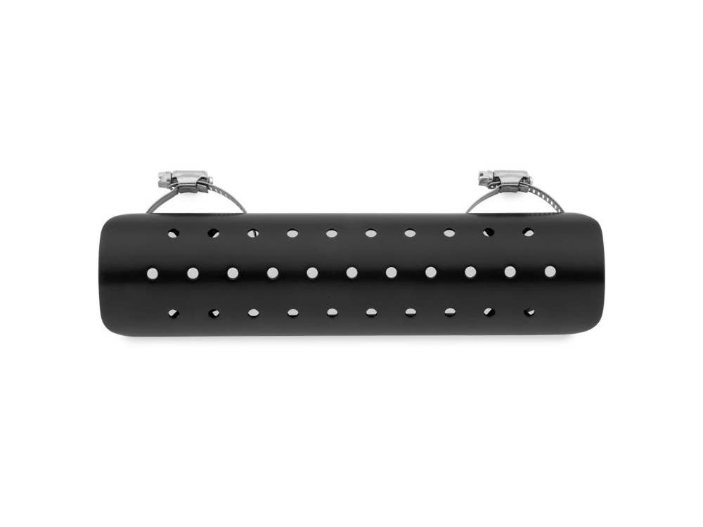 TUCKER H/SHIELD EXHAUST 7LONG BLK