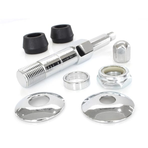 BCM BENDER CYCLE SHOCK STUD KIT UPP BT73-86 CHR