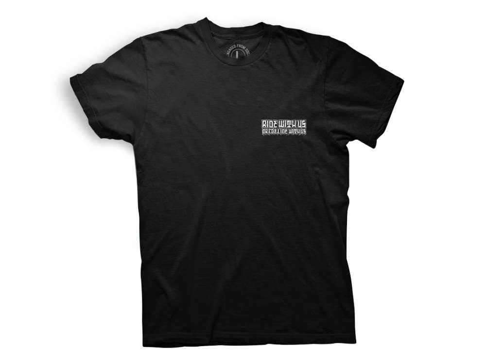 Crooked Clubhouse Black F.U. Short Sleeve Tee. XX-Large.