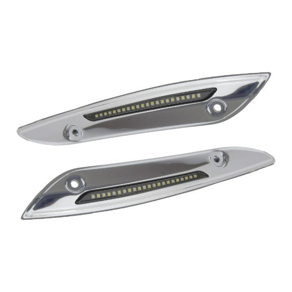 CUSTOM DYNAMICS W/SHIELD TRIM; LED DYNAMIC SEQ.