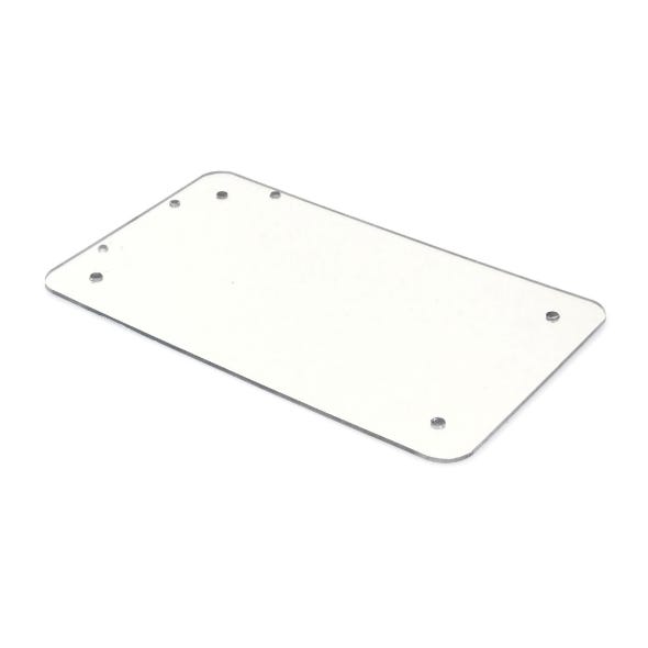 CUSTOM DYNAMICS N/PLATE BACKING PLATE FLAT CHR