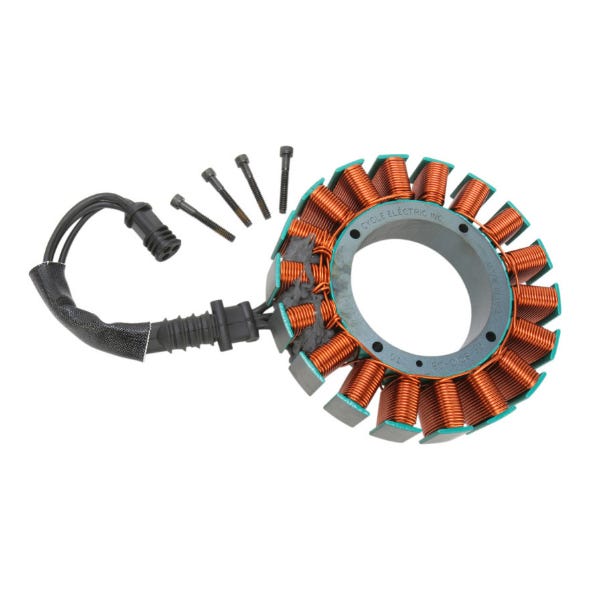 CYCLE ELECTRIC INC STATOR S/TAIL08-17 & FXD08-17
