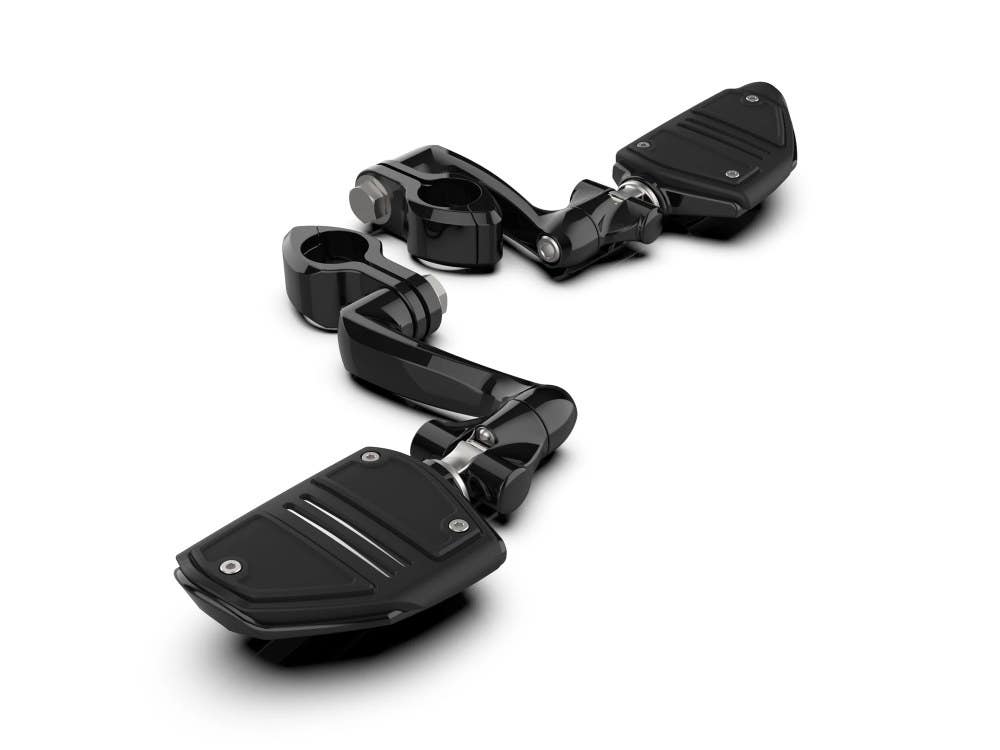 CIRO 3D FOOTPEGS H/WAY TWIN RAIL BLK