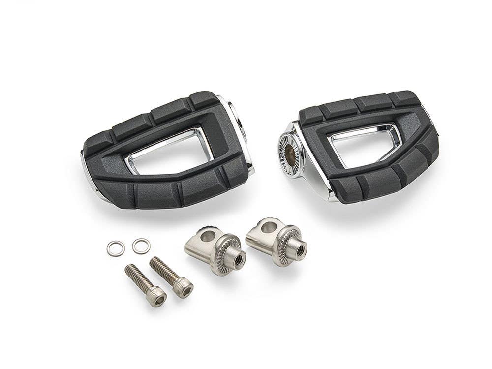 CIRO 3D FOOTPEGS CHICANE W/MALE MNT CHR