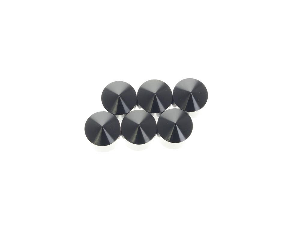 Rocker Cover Bolt Covers - Black. Fits Twin Cam 1999-2017