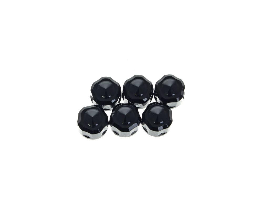 CIRO 3D BOLT CVRS DIAMOND CUT BLK 5/16