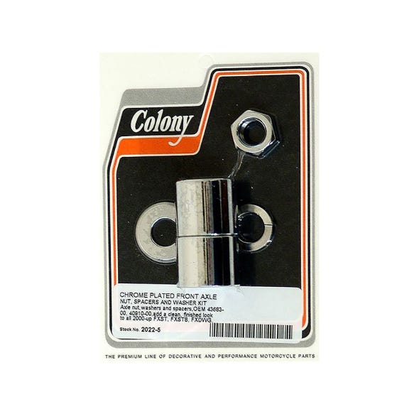COLONY MACHINE AXLE SPACER KIT FR FXST00-06 &