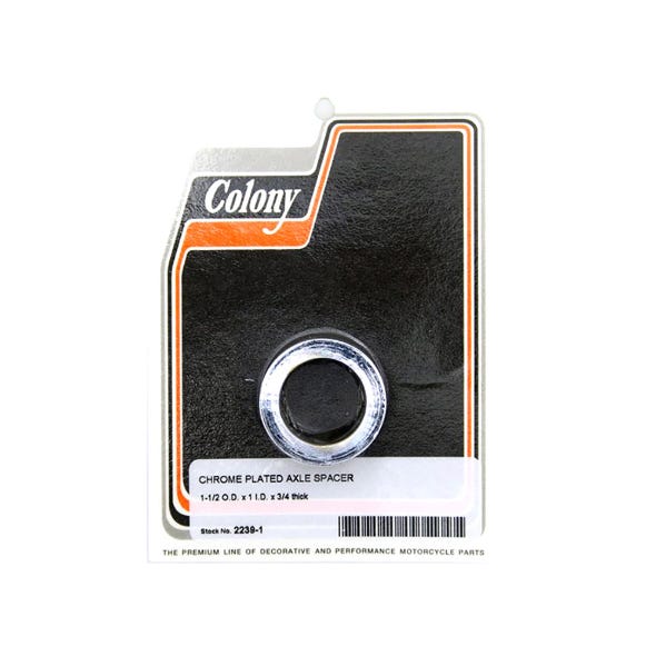 COLONY MACHINE AXLE SPACER 3/4 THICK X 1/25MM