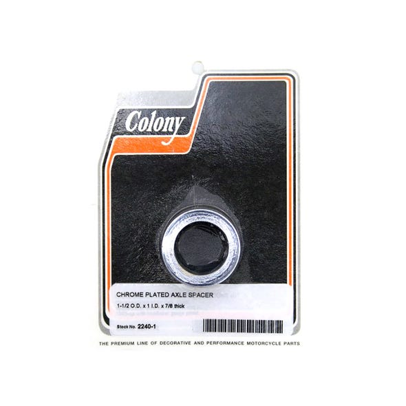 COLONY MACHINE AXLE SPACER 7/8 THICK X 1/25MM