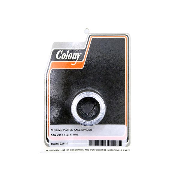 COLONY MACHINE AXLE SPACER 1 THICK X 1/25MM