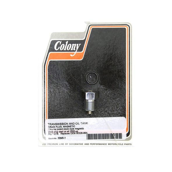 COLONY MACHINE DRAIN PLUG MAGNETIC BT00UP