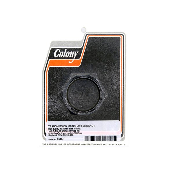 COLONY MACHINE LOCK NUT TRANS M/SHAFT BT91-06