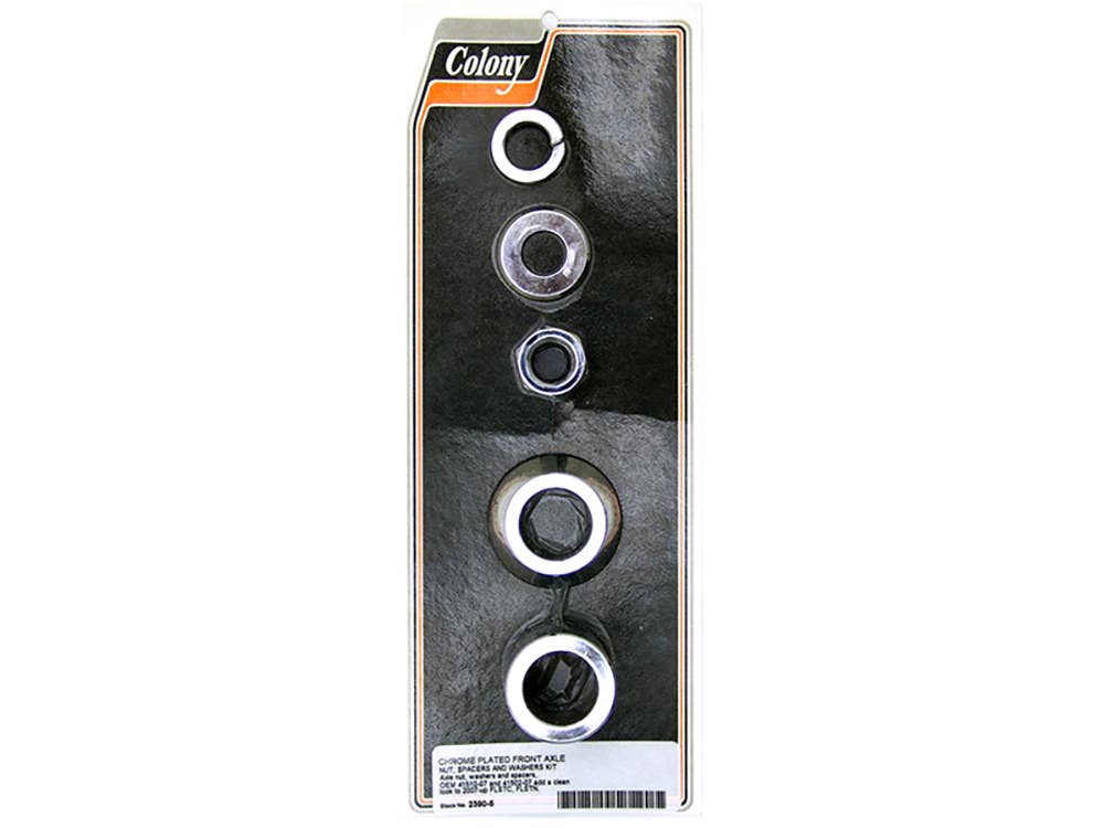 COLONY MACHINE AXLE SPACER KIT FR FLSTC07-17 &