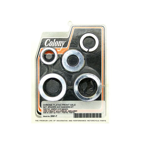 COLONY MACHINE AXLE SPACER KIT FR FXST07-15