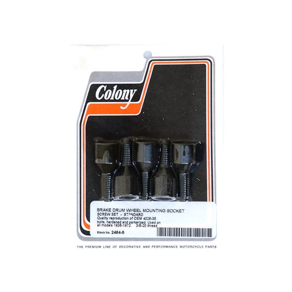 COLONY MACHINE BRAKE DRUM WHEEL LUGS BT36-72